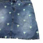Lilly Pulitzer  Vintage Denim Embroidered Skirt Size 2 Photo 2