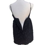 Line and Dot  Delilah Mini Dress Black Jacquard Satin Tie XS NWT Photo 6