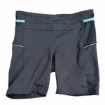 Athleta  Gray Presto Athletic Bike Shorts Photo 0