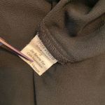 MINE Size S Black Flowy Racerback Spaghetti Strap Tank Top Open Gold Beaded Back Photo 5