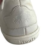 Roots Women's Sneakers Size 5.5 Light Gray Low Top Lace Up Leather Tennis Shoe Photo 4