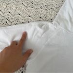 SASKI Oversized Cropped Hoodie Sweatshirt White (Medium) Photo 9