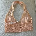 Free People  Lace Bralette, Tangerine,Size Medium,NWOT Photo 4