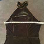 Women’s Halter Neck Full Length Velvet Sleeveless Formal Dress ZipBack Size 6 Photo 9