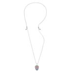 ALEX AND ANI Multicolor Sugar Skull Calavera 32" Necklace- New In Box Photo 1