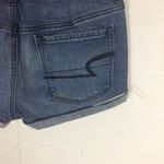 American Eagle American‎ Eagle Shortie Stretch Medium Wash Denim Cuffed Size 8 Photo 4