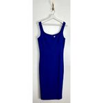 Dress the Population  Sloane Sleeveless Sheath Dress in Electric Blue Size Large Photo 2