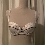 ABS Allen Schwartz Retro Polka Dot Demi Bra Photo 0