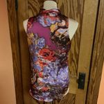 Adiva dressy bright watercolor sleeveless blouse Photo 12