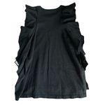 Citizens of Humanity Black Frill Tank Top size S New w Tag Photo 2