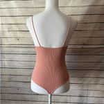 Colsie Ribbed Bodysuit with Spaghetti Straps Photo 2