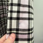 Torrid  Plaid Flannel Hooded Anorak‎ Jacket in Pink White Black Sz 3X Plus Photo 11