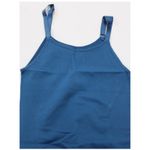 Brand New Women's Medium All Day Everyday Scoop Neck Cami Shapewear Top Blue Photo 3