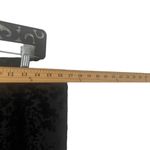 Valerie Stevens Size 12 Whimsygoth Grunge Velvet Floral Black Straight Pants Photo 7