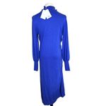 Ted Baker  NEW Aavvaa Turtleneck Balloon Sleeve Sweater Dress Royal Blue 1 (US 4) Photo 2