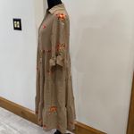 Anthropologie Fig & Flower Tan Floral Boho dress size M Size M Photo 2