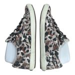 Taos Women STAR Animal Safari Print Canvas Fashion Sneakers Size 7.5 Grey Brown Gray Photo 3