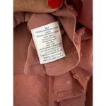 Listicle  babydoll boho pink blush shortsleeve top sz s Photo 2