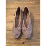 Bibi Lou Macramé Ballet Flats size 37 Tan Photo 2
