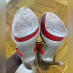 Tory Burch Red Strappy Heels Photo 4