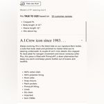 J.Crew  Cropped Barn Jacket™ in ripstop cotton Ivory Lace Photo 5