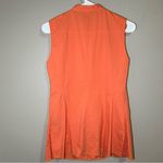 Lafayette 148  sleeveless cotton blend button down top women’s size small 6 Photo 4