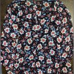 Forever 21  Plus Sheer Long Sleeve Floral Mini Dress - size 2XL Photo 5