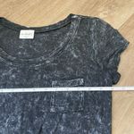 LA Hearts L.A. Hearts Short Sleeve Crop Top Tie Front Knot Black Whimsy Goth Punk Size M Photo 9