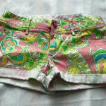 Lilly Pulitzer Lilly‎ Pulitzer Chin Chin Clifton Shorts denim cotton 2 Photo 0