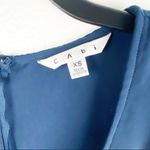 CAbi French Navy Elastic Drawstring Waist Jumpsuit #303, Size XS Photo 5