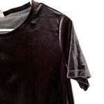 Old Navy velvet design black short sleeved tshirt top casual comfortable Photo 1