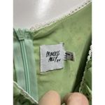 Princess Polly  Floral green Emery Puff Sleeve Mini Dress Size 2 Photo 2