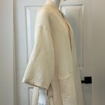 Boca Terry Robe Unisex Mens Womens Kimono Waffle Basic Cream Size XXL Photo 7