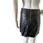 The Impeccable Pig Black Leather Skirt Photo 1