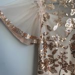 Marc New York Sequin & Mesh Top Photo 2