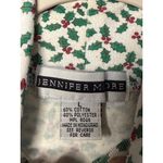 Jennifer Moore VTG Holiday Long Sleeve Turtleneck Holly Berry Ladies Christmas L Photo 5
