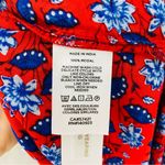 Loft Border Floral Duster Kimono Coverup Top Photo 7