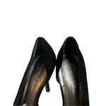 Jessica Simpson  open toed suede heels - some cracking inside sz 9.5 4” heels Photo 14