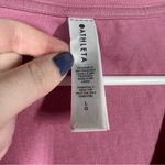 Athleta  Pink Essential V Neck Long Sleeve‎ Top Photo 2
