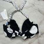 Bleu Rod Beattie  Womens Swimwear Black Size 4 Underwire Bikini Top Polka Dot New Photo 3