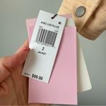 Avec Les Filles  Denim Jacket Peach Ecru 2 Photo 5