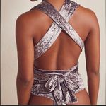 Free People Intimately 100 Ways Lavender Velvet Bodysuit Size Small NWOT Photo 3