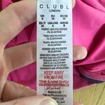 Club L London Phantasy Print Cowl Neck Maxi Dress in Pink & Black Size 4 Photo 3