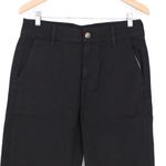 American Giant Women's Wide Leg Pant Size 10 Made In USA Black Photo 2