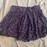 Purple flower skirt Photo 0