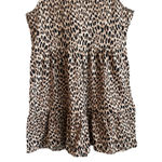 Love, Fire Love Fire Dress Girl's Large Scoop Neck Tank Sleeveless Animal Print Tier Flowy Photo 6