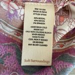 Soft Surroundings Luciana Paisley Boho Tunic Top 1X Medallion Print Stretch Photo 7