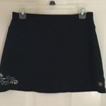 Athleta  BLACK POLYESTER STRETCH SKIRT. S Photo 0