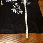 Maxi Dress For Women Flower Floral Print Sleeveless Adjustable Straps Size M Black Size M Photo 6