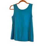 Chico's Womens Tank Top Size Small Or 0 Basic Travel Beach Stretch Knit Comfy Photo 1